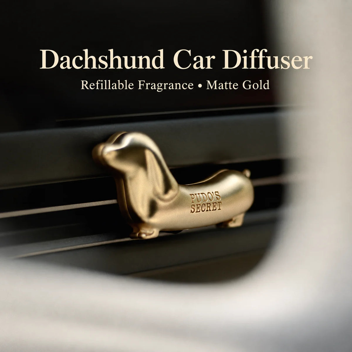 PUDO‘s Secret Dachshund Car Diffuser