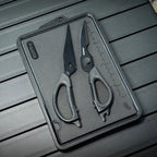 BetterEV Camping 3-Piece Multifunction Kitchen Cutting Set Portable Storage Case Cutting Board