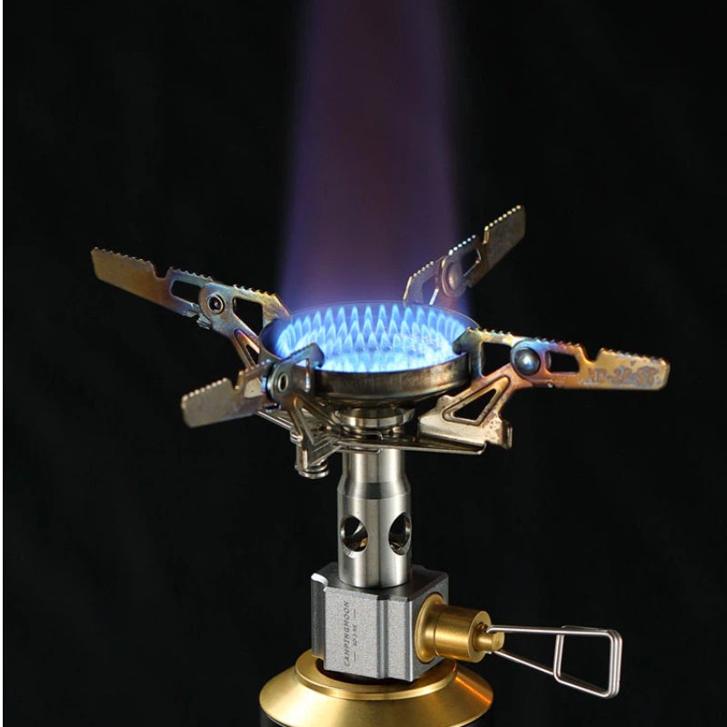 BetterEV Camping Portable 3300W Windproof Pressure-Regulating Outdoor Gas Stove