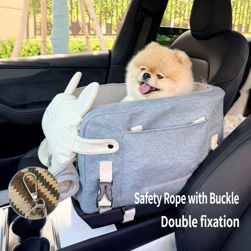 Padded Console Pet Travel Seat — image 3