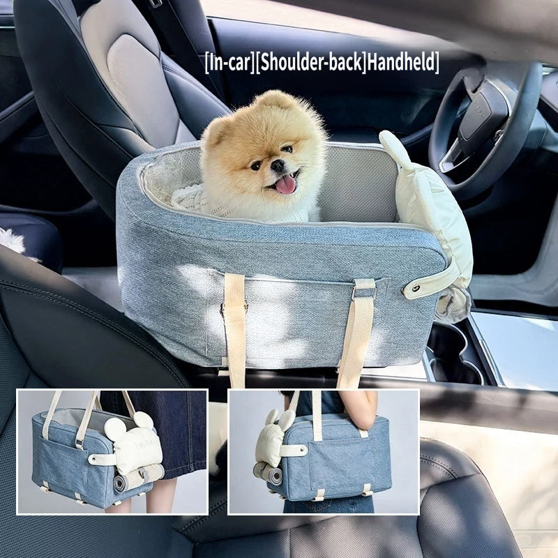 Padded Console Pet Travel Seat — image 4