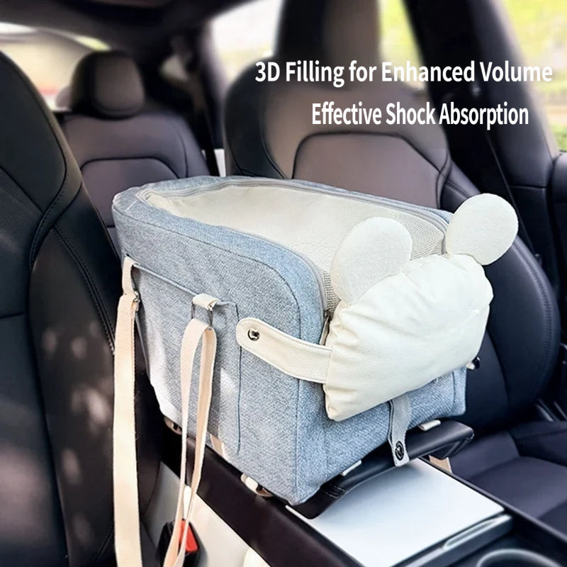 Padded Console Pet Travel Seat — image 6