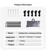 Model Y Tailgate Tent with Awning — image 7