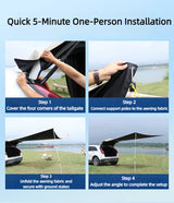 Model Y Tailgate Camping Awning — image 10