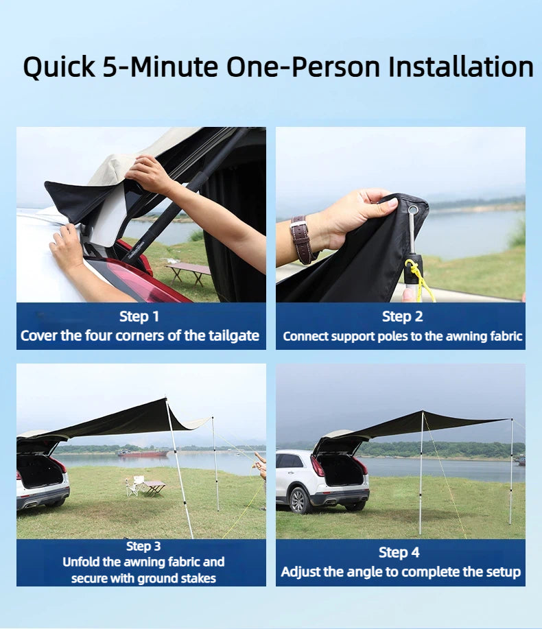 Model Y Tailgate Camping Awning — image 10