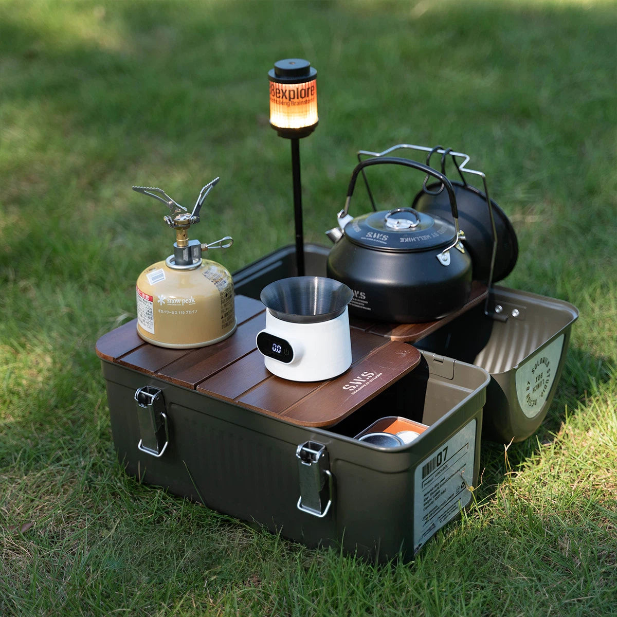 Retro Steel Camp Storage Box · 7L — image 5
