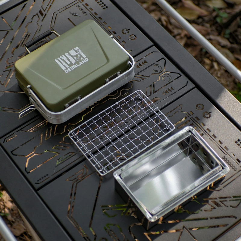 Folding Charcoal BBQ Grill — image 9
