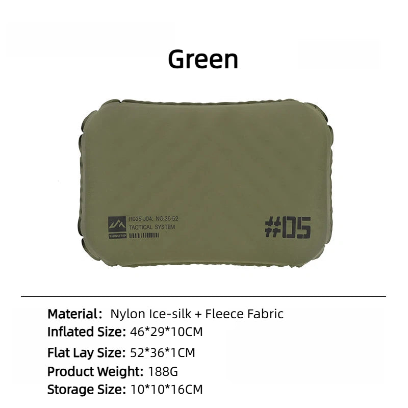 Inflatable Camping Pillow · Ice-Silk Cover — image 16